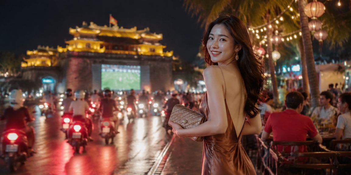 Màn hình đăng ký nhận thưởng mới tại cl88 – ánh đèn neon Huế về đêm